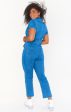 Emery Jumpsuit ~ French Blue Online Sale