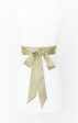 Bridesmaid Sash ~ Moss Green Luxe Satin Online Hot Sale