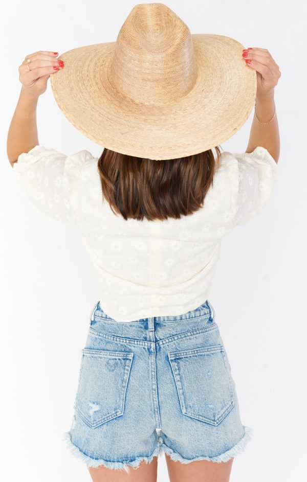 Lack of Color Palma Wide Brim Hat ~ Natural Hot on Sale