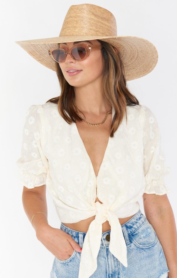 Lack of Color Palma Wide Brim Hat ~ Natural Hot on Sale